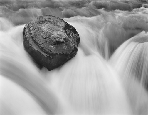 Boulder, Sunwapta Falls by John Sexton