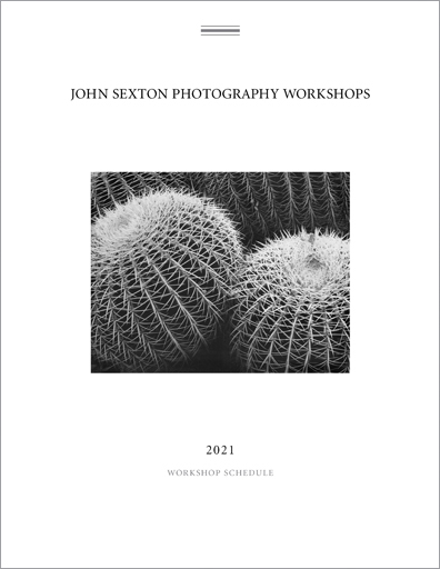 2021 John Sexton Photography Workshops