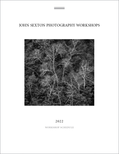 2022 John Sexton Photography Workshops