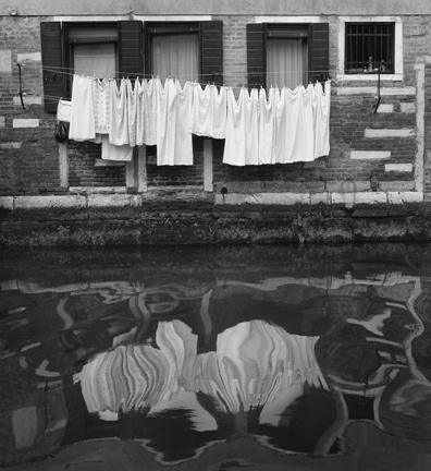 Sunday Laundry Venice by Anne Larsen