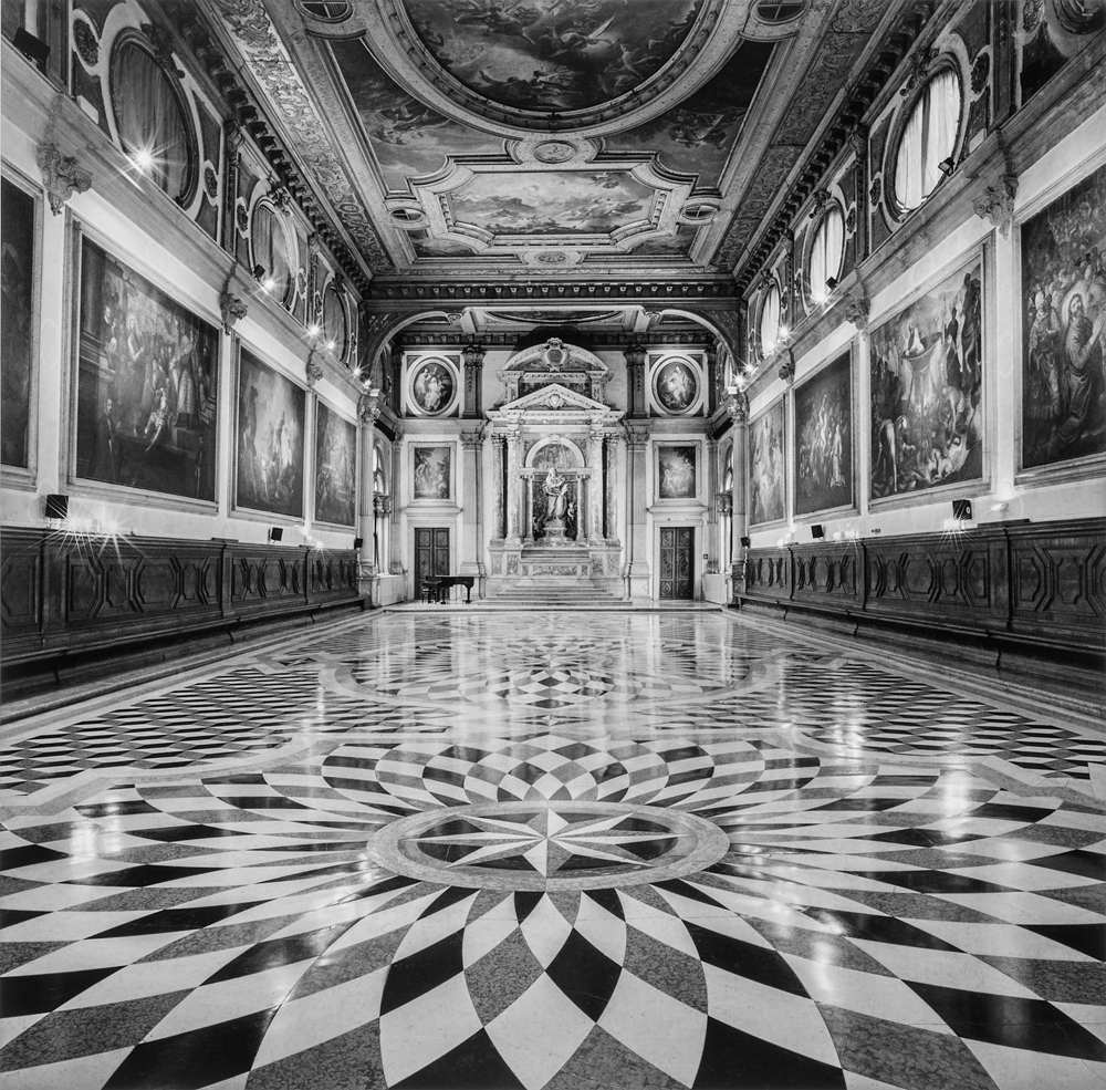 Marble Floor Interior by Anne Larsen