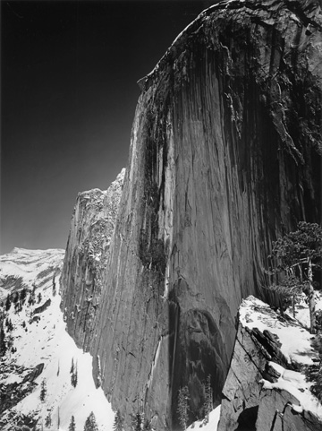 Monolith, The Face of Half Dome by Ansel Adams