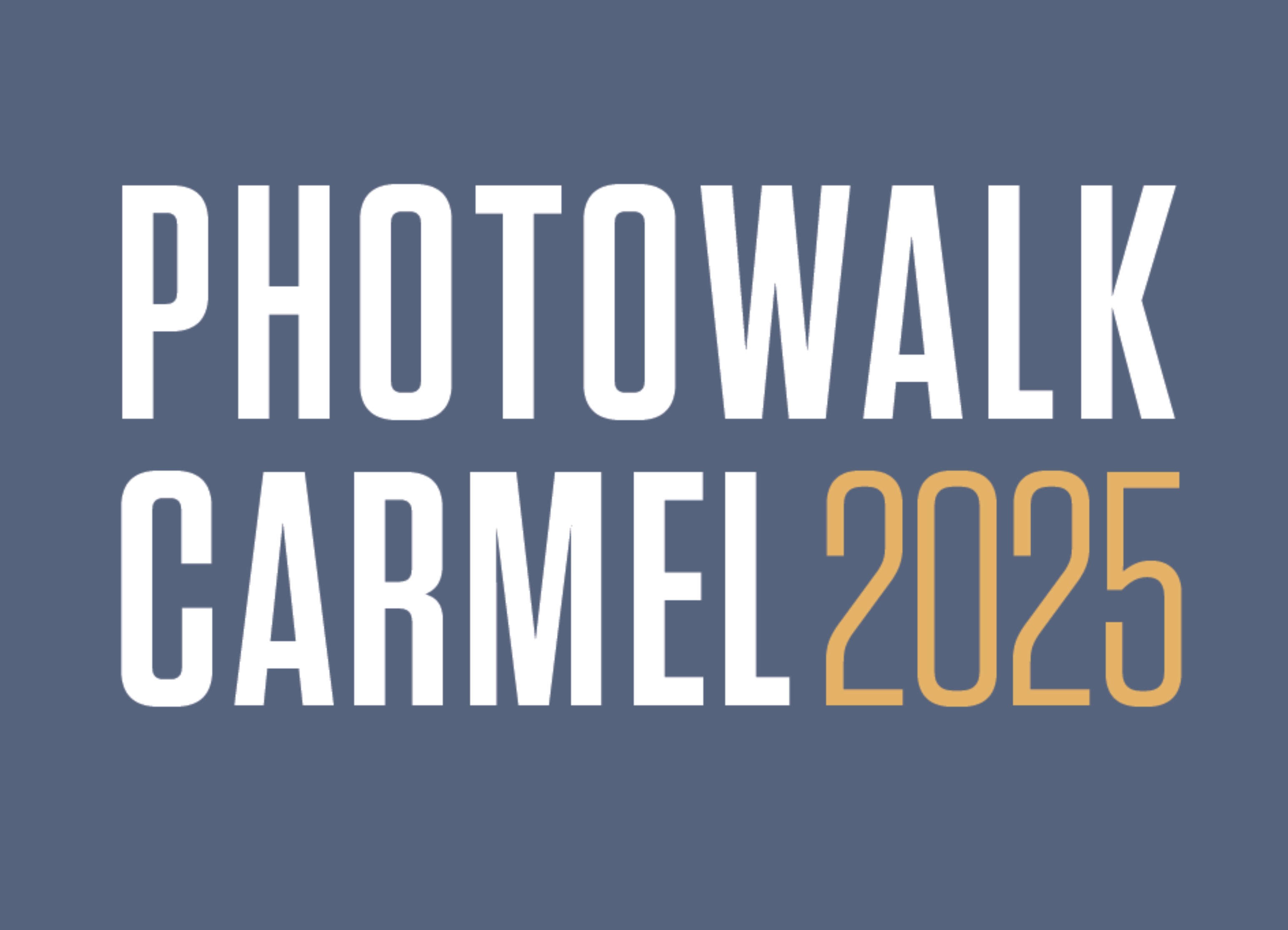 PhotoWalk Carmel 2025