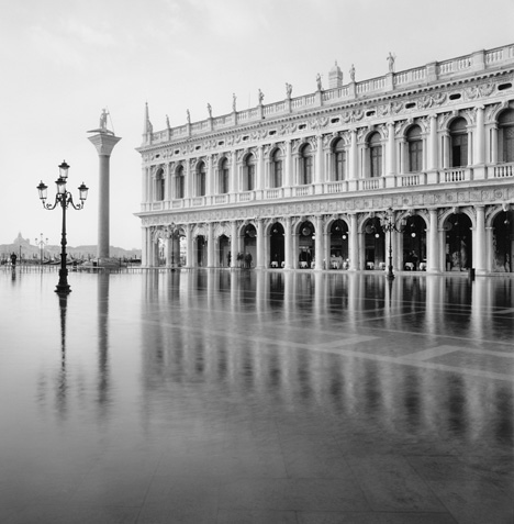 Piazza San Marco, Acqua Alta by John Sexton
