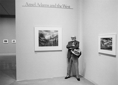 Ansel Adams at MoMA by John Sexton