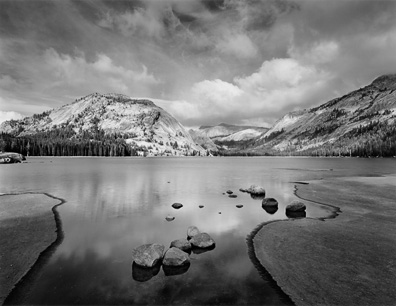 Tenaya Lake, Clouds